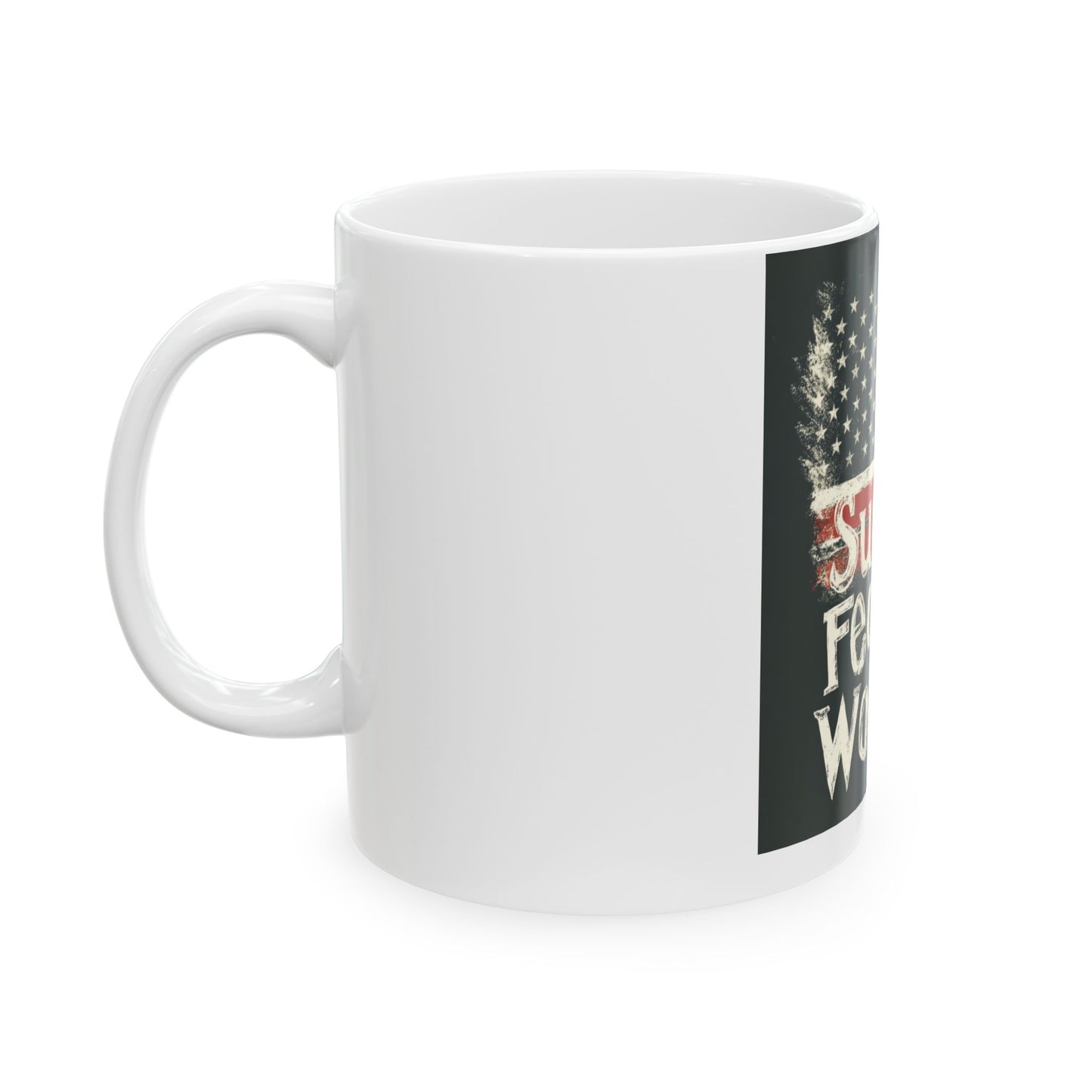 "Support Federal Workers" Ceramic Mug, (11oz, 15oz)