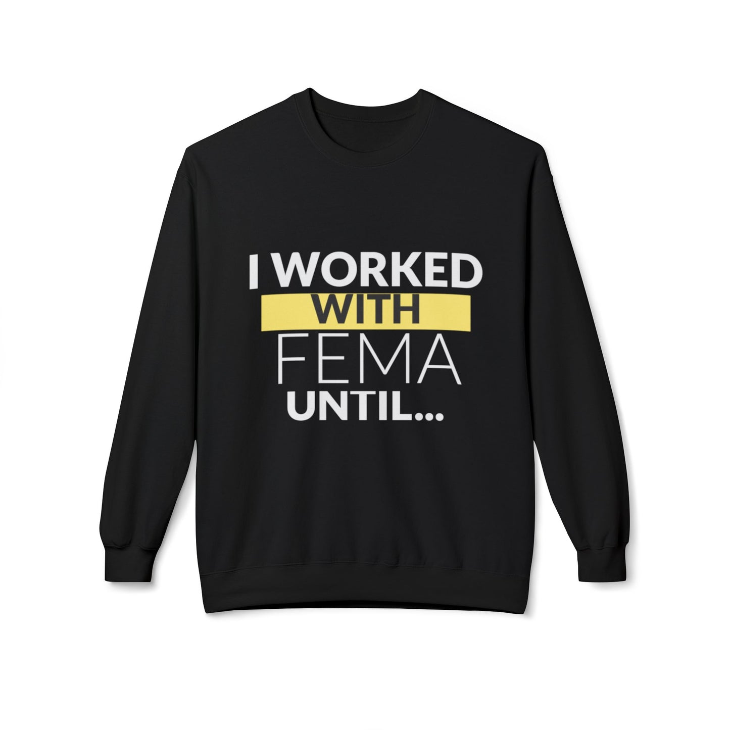 "FEMA" Unisex Midweight Softstyle Fleece Crewneck Sweatshirt