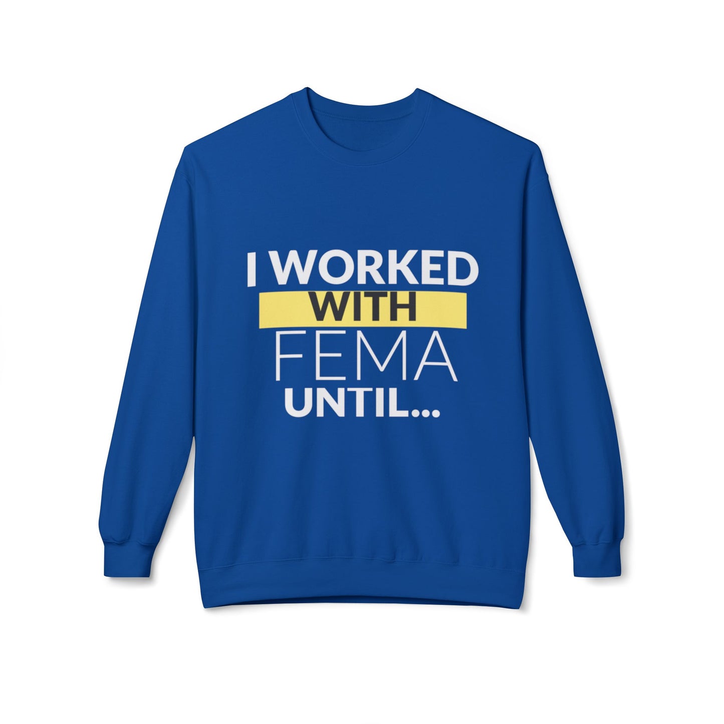 "FEMA" Unisex Midweight Softstyle Fleece Crewneck Sweatshirt