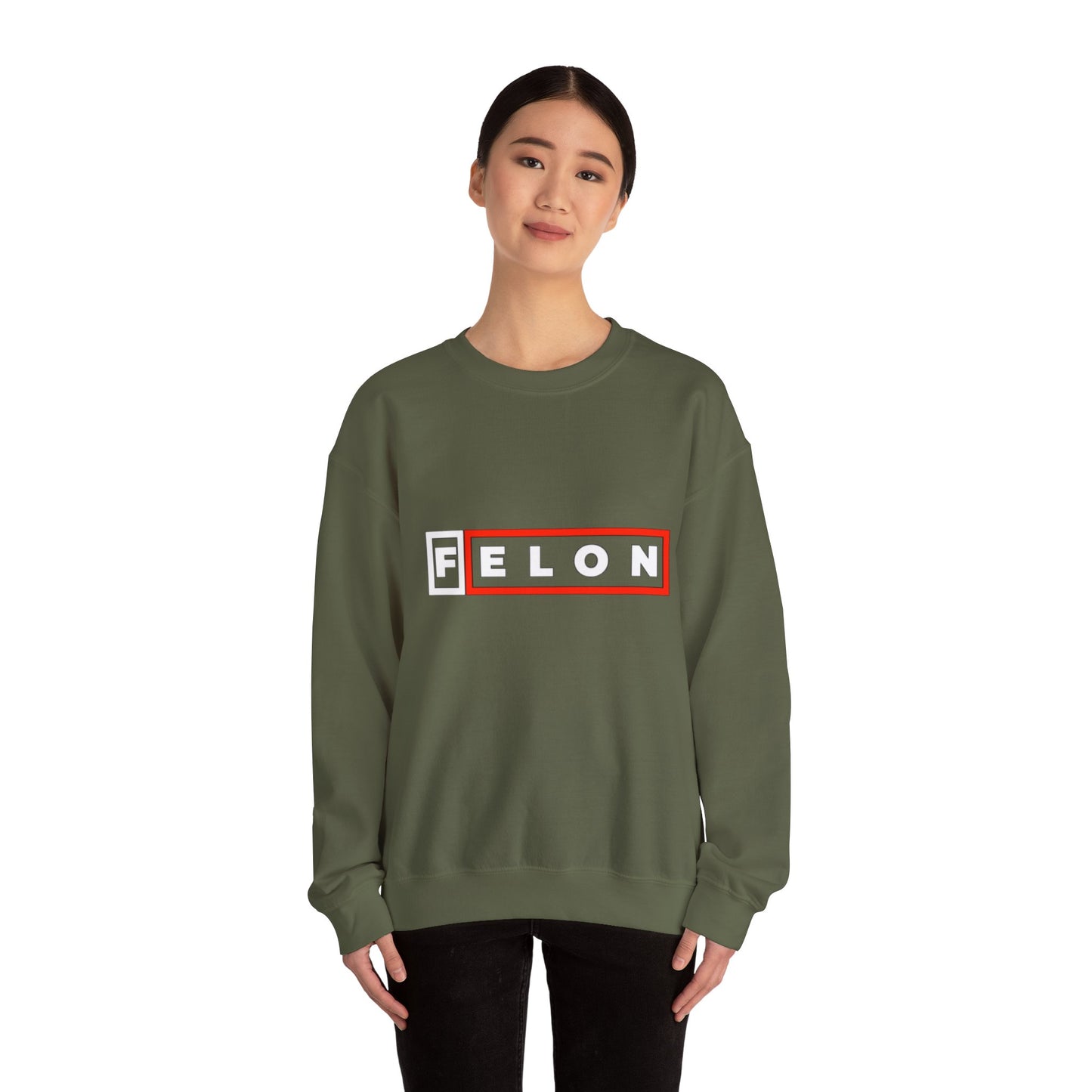 "F-ELON" Unisex Heavy Blend™ Crewneck Sweatshirt