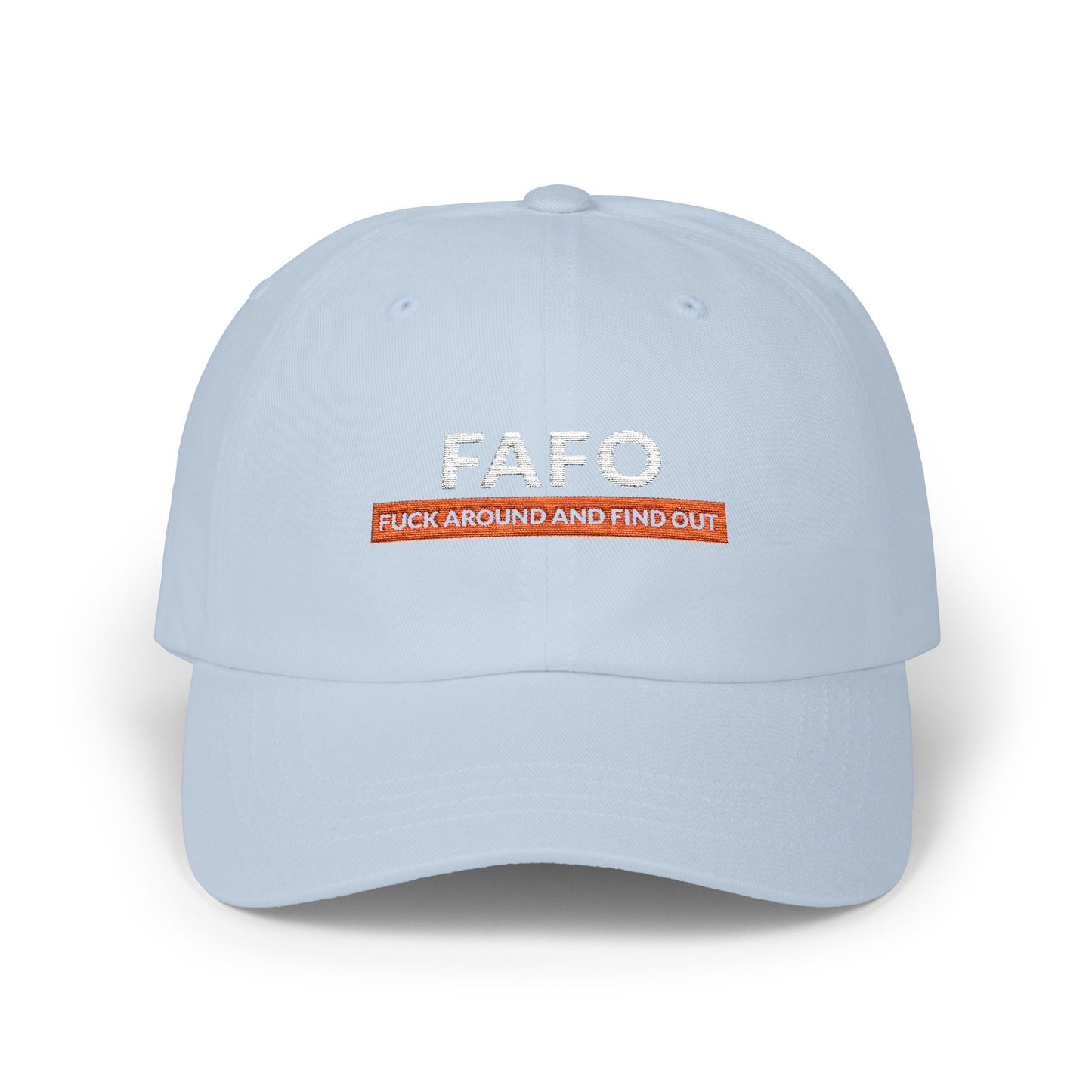 "FAFO" Classic Dad Cap