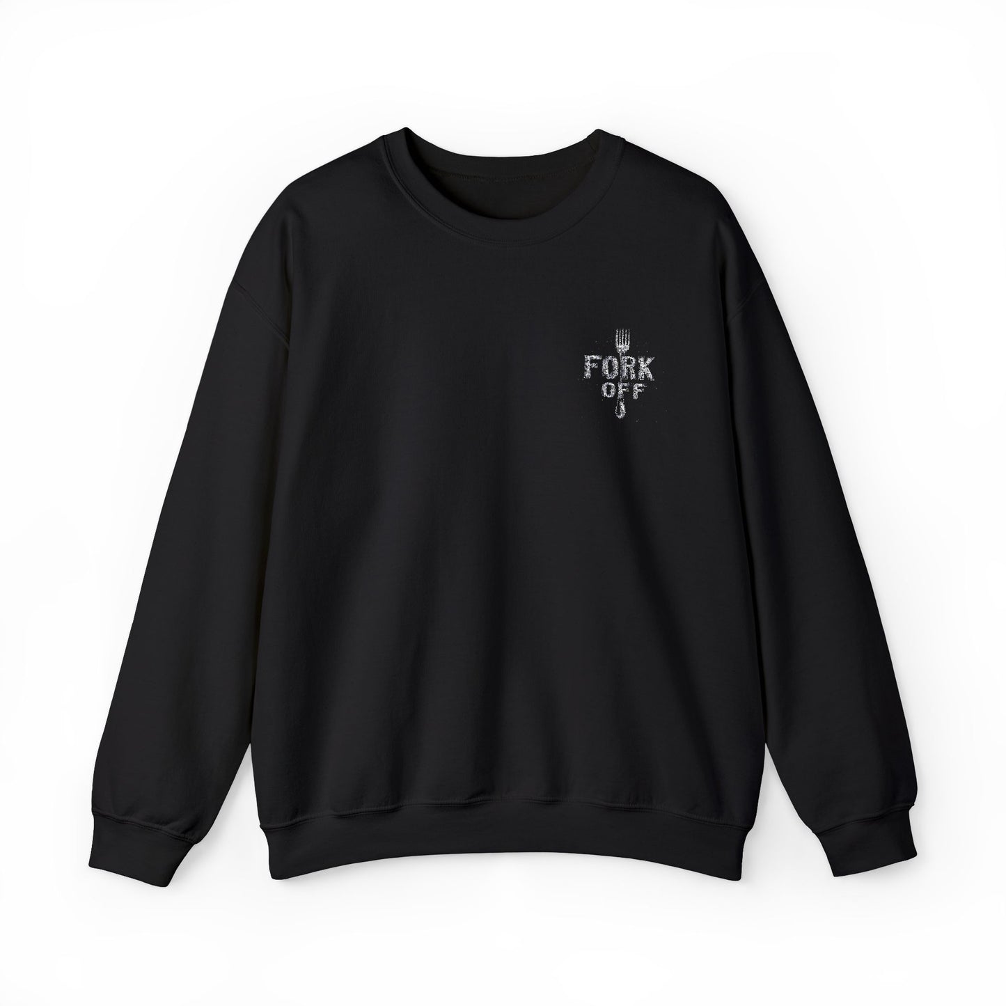 "Fork Off" Unisex Heavy Blend™ Crewneck Sweatshirt