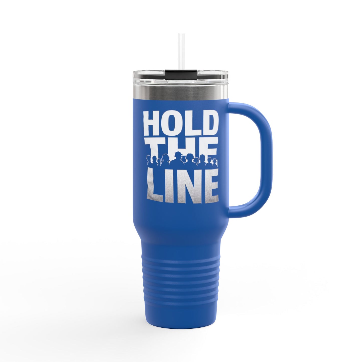 "Hold the Line" Insulated Travel Mug, 40oz