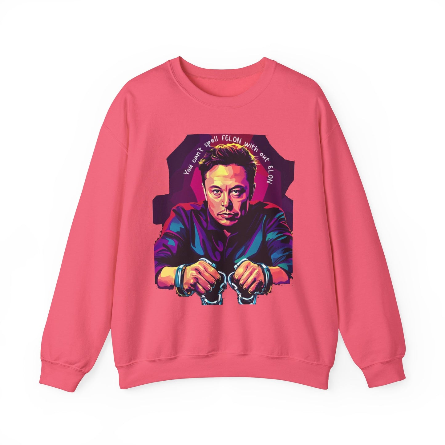 "F-Elon" Unisex Heavy Blend™ Crewneck Sweatshirt