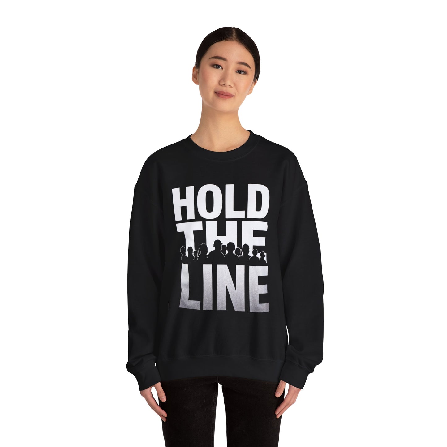 "Hold the Line" Unisex Crewneck Sweatshirt