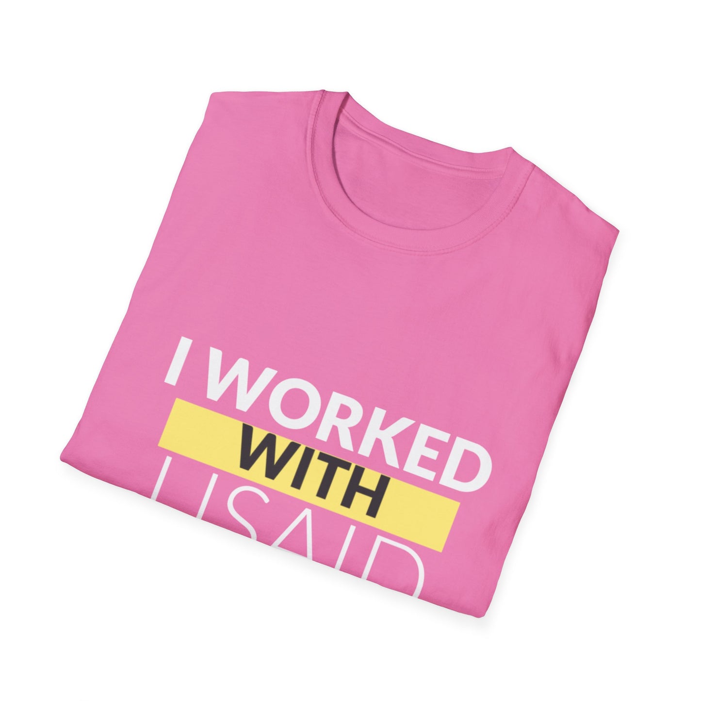 "USAID" Unisex Softstyle T-Shirt