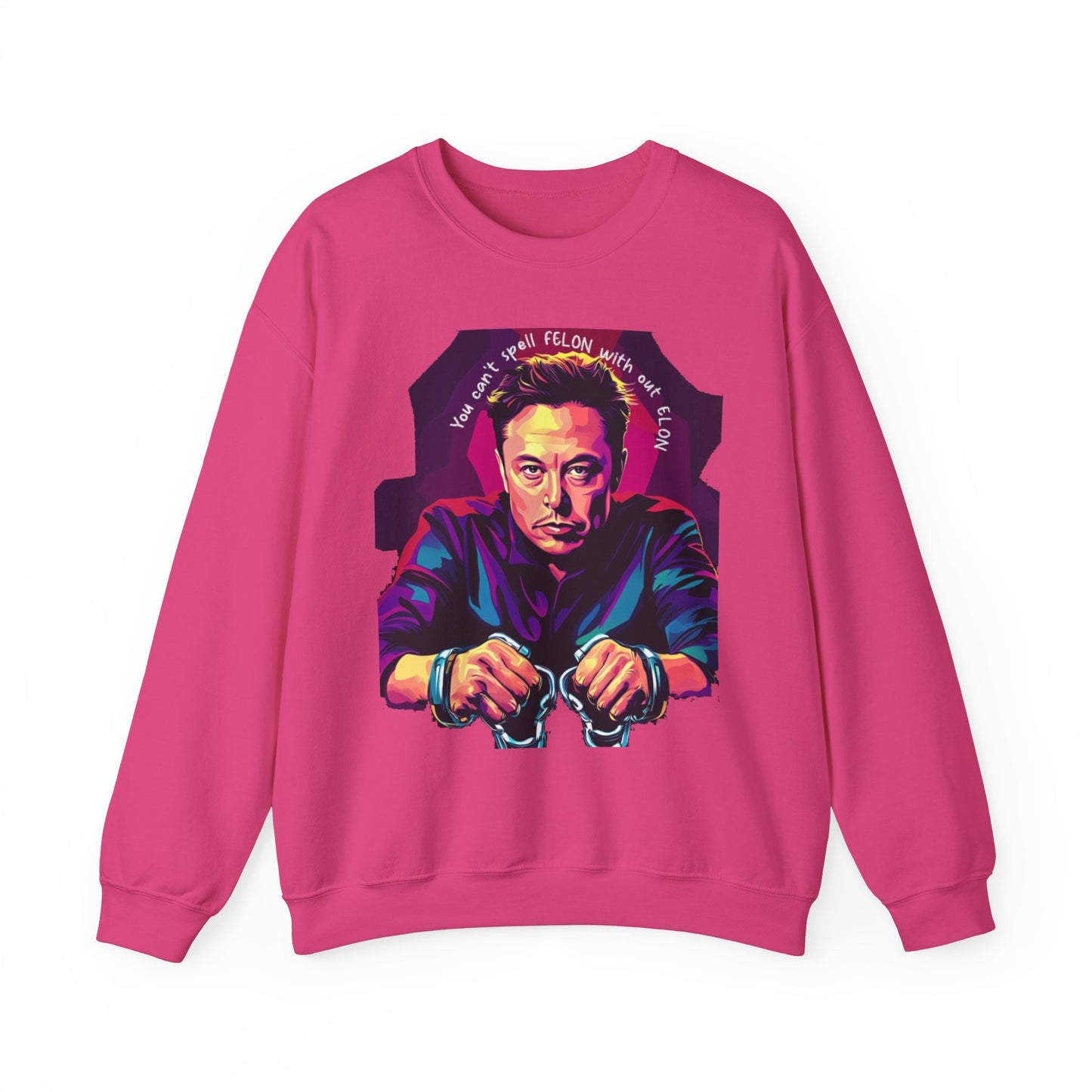 "F-Elon" Unisex Heavy Blend™ Crewneck Sweatshirt