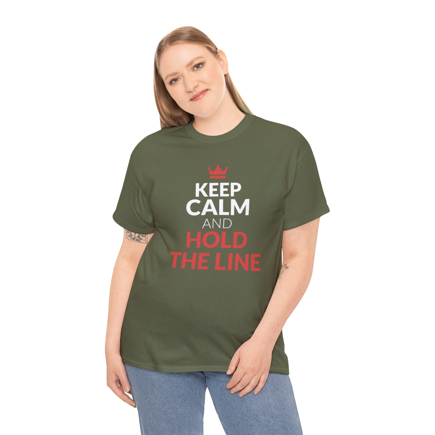 "Keep Calm" Unisex Heavy Cotton Tee