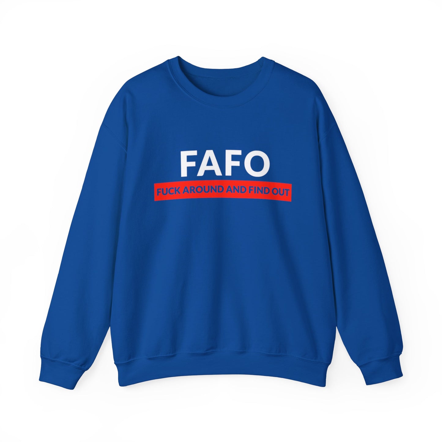 "FAFO" Unisex Heavy Blend™ Crewneck Sweatshirt