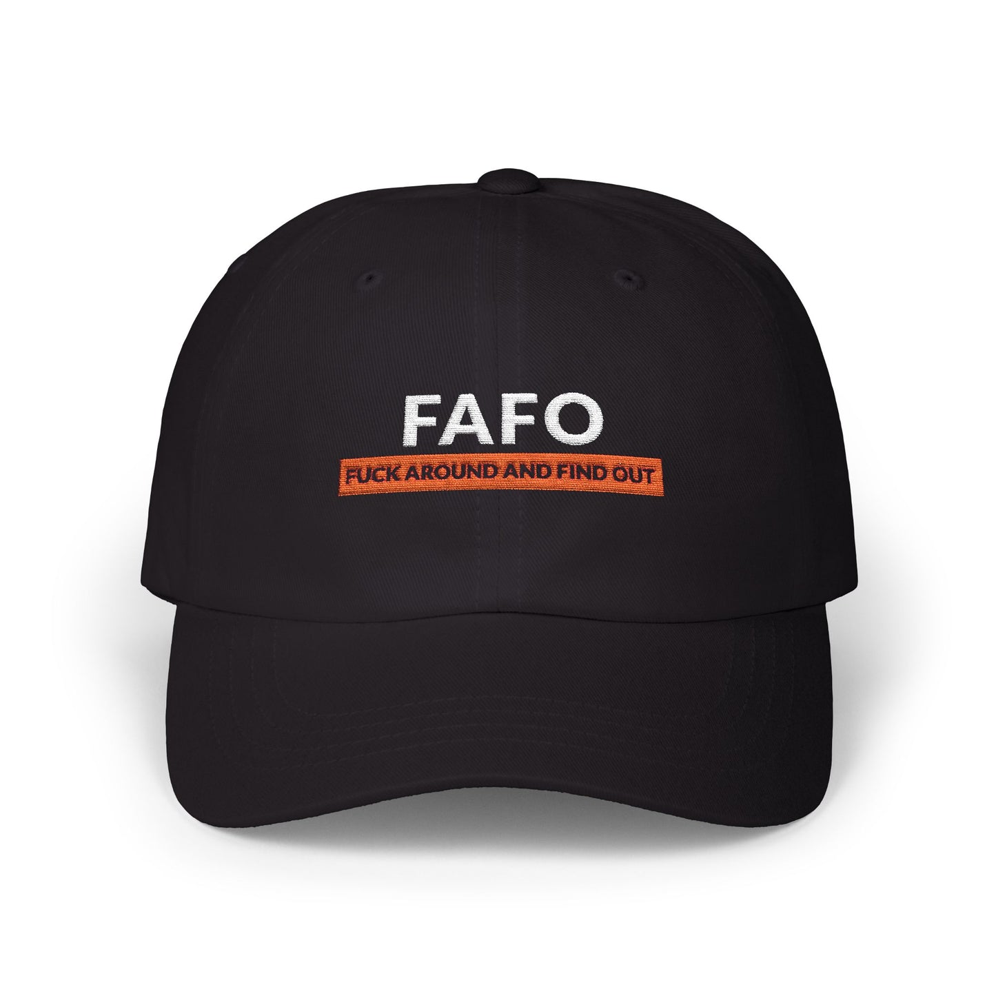 "FAFO" Classic Dad Cap