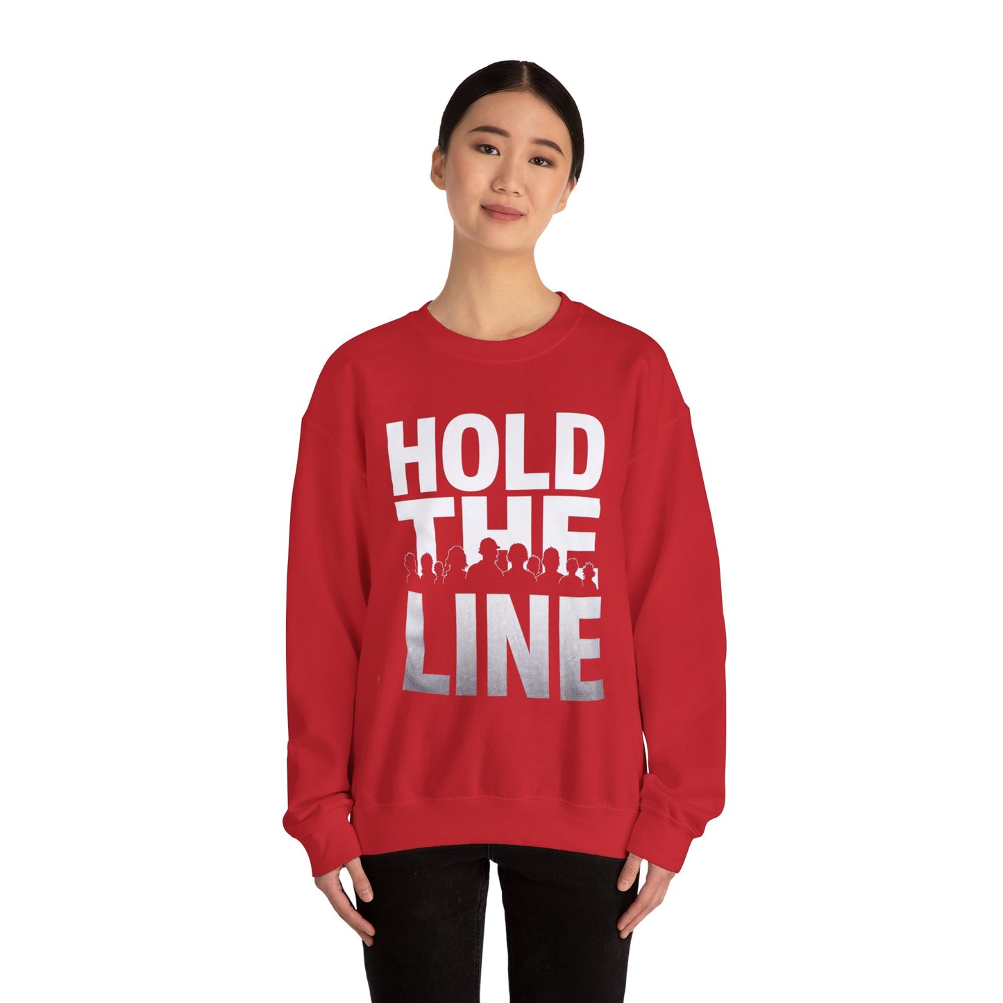 "Hold the Line" Unisex Crewneck Sweatshirt