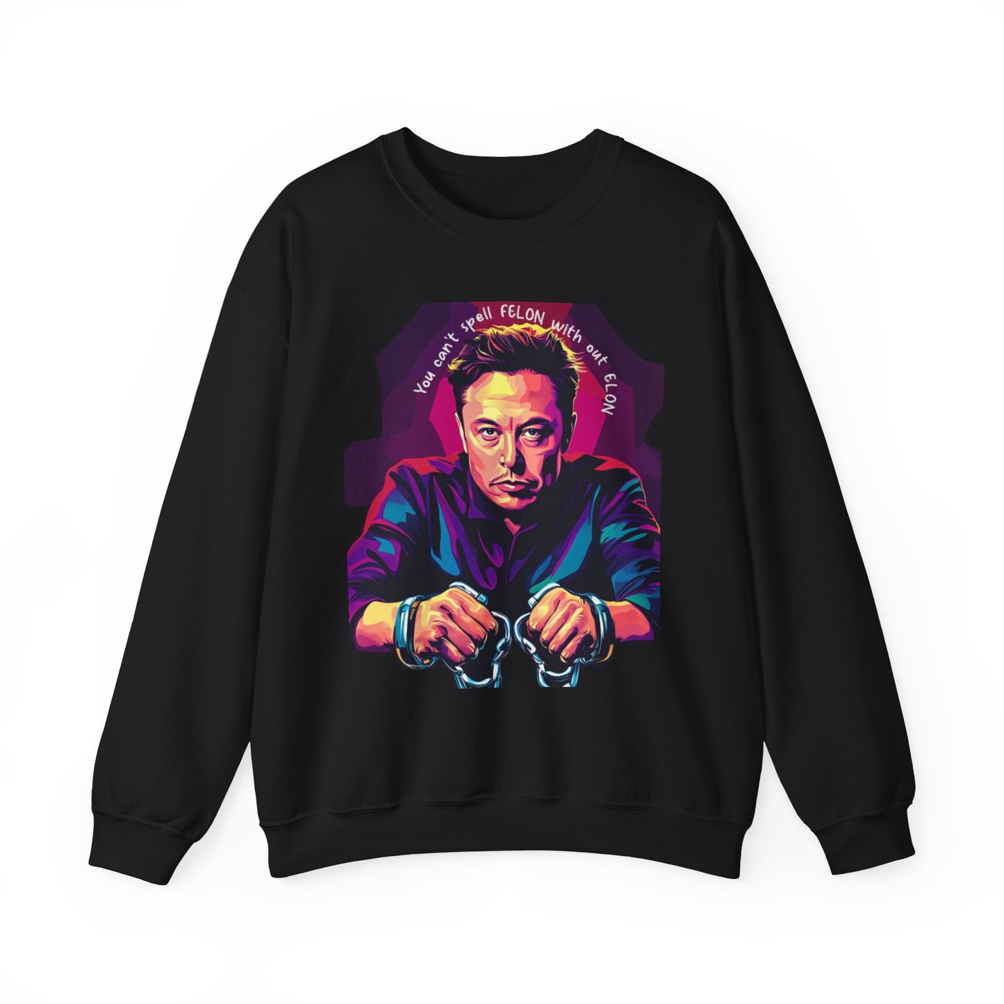 "F-Elon" Unisex Heavy Blend™ Crewneck Sweatshirt