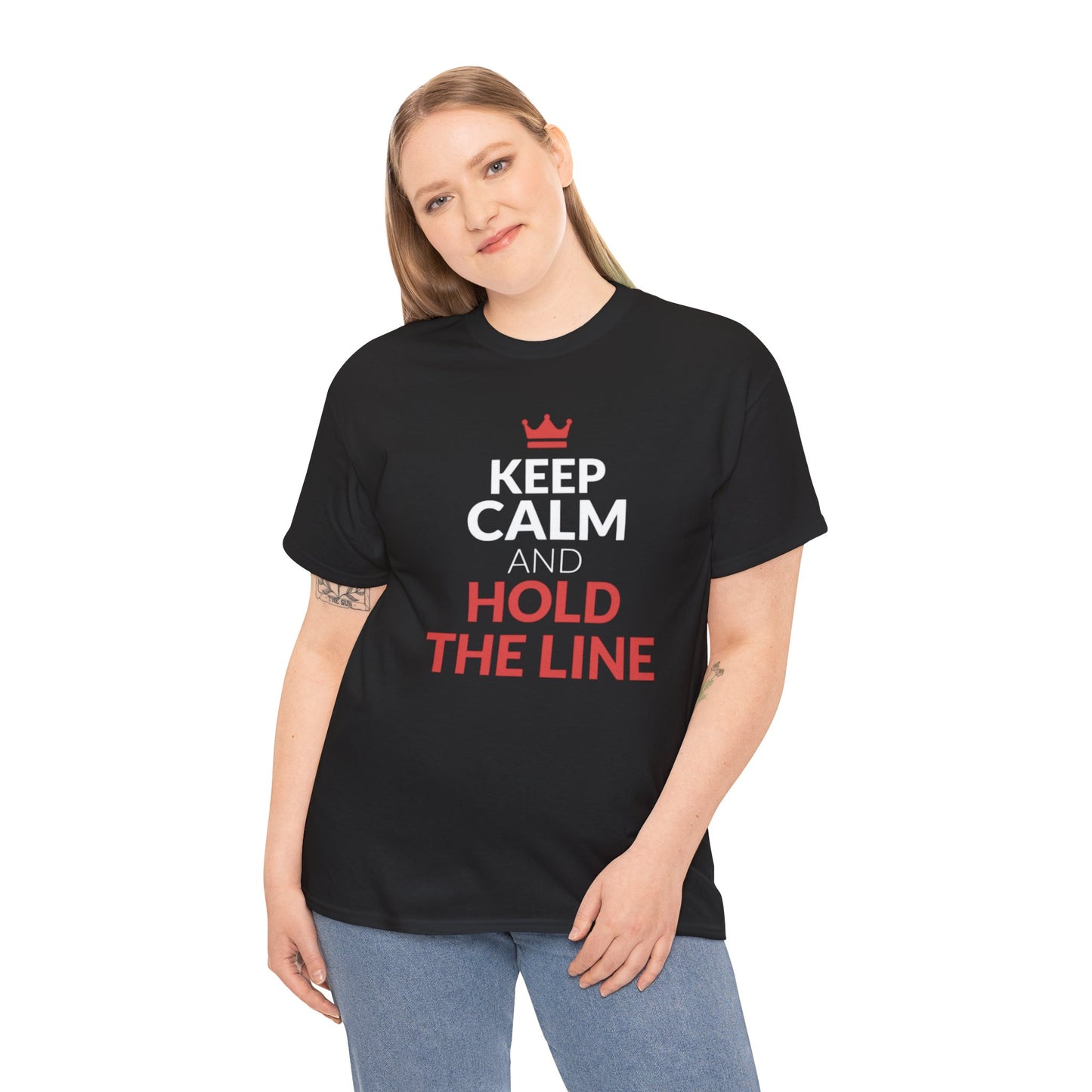 "Keep Calm" Unisex Heavy Cotton Tee