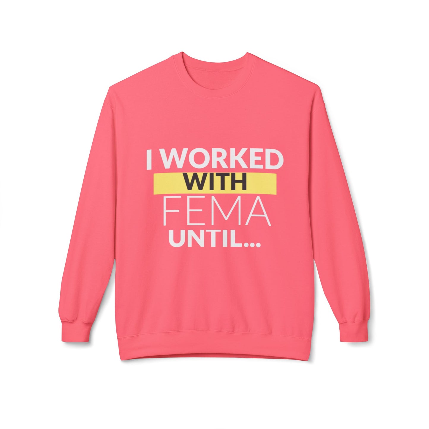 "FEMA" Unisex Midweight Softstyle Fleece Crewneck Sweatshirt