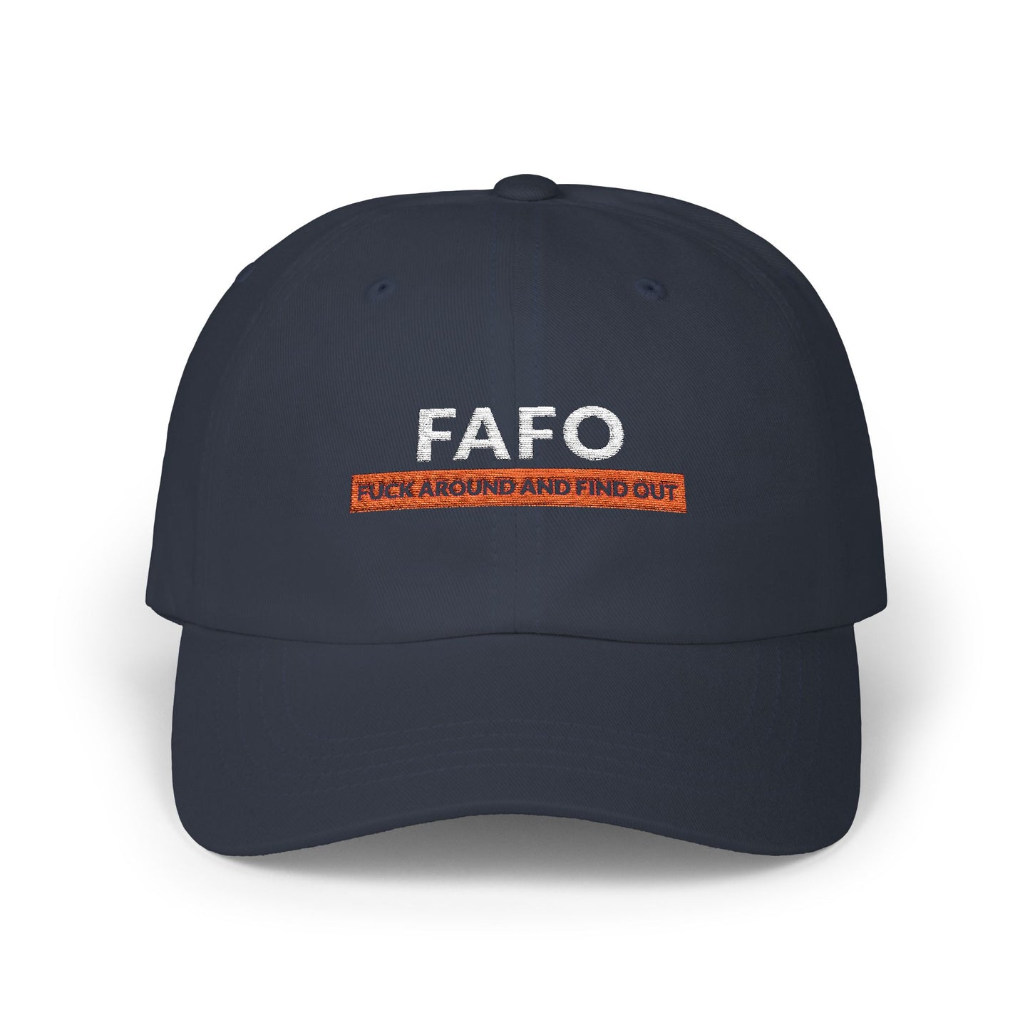 "FAFO" Classic Dad Cap